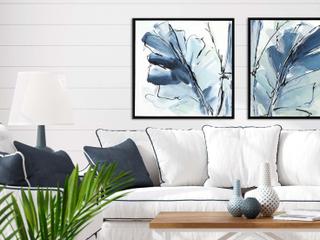 Paragon Luxe Banana Leaf I Canvas Wall Art