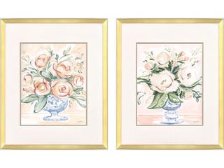 Paragon Pastel Florals I Painting Set of 2