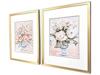 Paragon Pastel Florals I Painting Set of 2