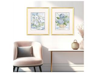 Paragon Pastel Florals II Painting Set of 2