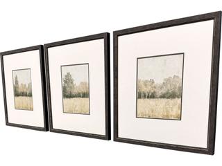 Paragon Watercolor Woods I Painting Set of 3