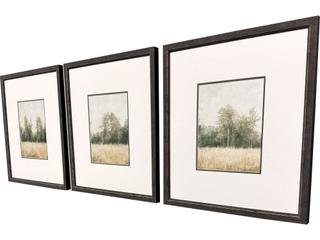 Paragon Watercolor Woods II Painting Set of 3