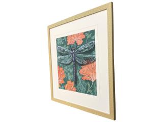 Paragon Dragonfly on Wall Painting