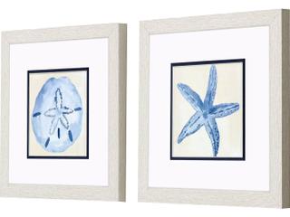 Paragon Coastal Watercolor A Framed Art Set of 2