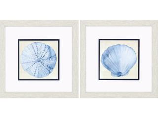 Paragon Coastal Watercolor B Framed Art Set of 2