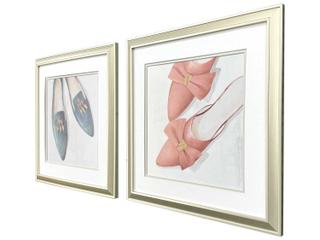 Paragon Entertainment Flats Heels Wall Art Set of 2