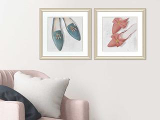 Paragon Entertainment Flats Heels Wall Art Set of 2