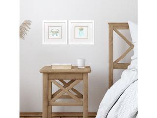 Paragon Sea Creatures II Framed Art - Set of 2