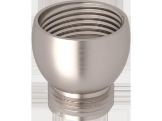Perrin and Rowe Adaptor Satin Nickel from Top of Therm to Hose and Handspray or to Reduce the Outlet of The U.5384 Or U.5354 Shower Arm