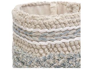 Pasargad Home Grand Canyon Beige Cotton Braided Basket