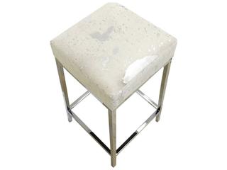 Pasargad Home Safari Cowhide Counter Stool