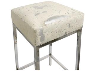 Pasargad Home Safari Cowhide Counter Stool