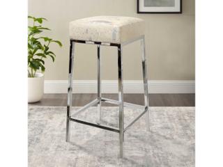 Pasargad Home Safari Cowhide Counter Stool