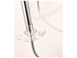 Pasargad Home Vicenza Hestia 6-Light Silver Candelabra Chandelier