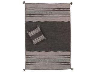 Pasargad Home Kilim Striped Area Rug