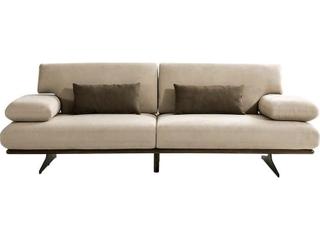 Pasargad Home Positano Delano Dark Beige Brown Upholstered Sofa
