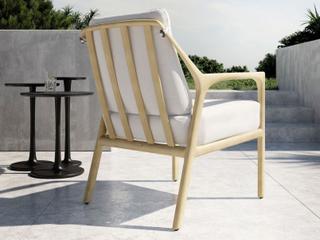 Castelle Berkeley Deep Seating Aluminum Patio Lounge Set