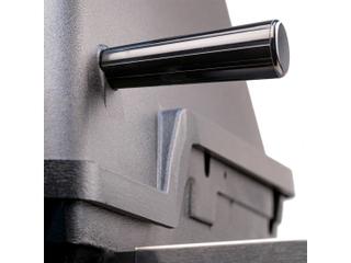 PGS Grills A40 Series Natural Gas Cast Aluminum Black BBQ Grill Head with Two Folding Shelves