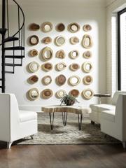 Phillips Collection Natural Wall Mirror Round