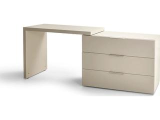 Pianca Spazio Domino SM Desk Dresser 90" Beige Seat Matt Lacquer