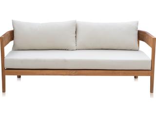 Panama Jack Outdoor Bali Teak Cushion Sofa