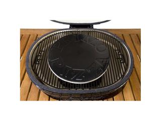 Primo 15'' Glazed Ceramic Baking Stone for Oval XL 400 | Oval LG 300 | Kamado