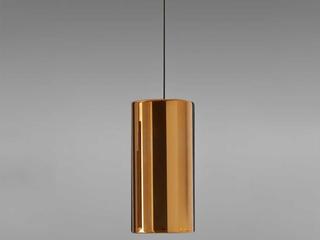 Penta Lit 1-Light Orange Cylinder Mini Pendant