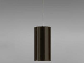 Penta Lit 1-Light Black Cylinder Mini Pendant