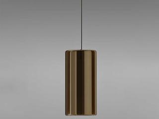 Penta Lit 1-Light Bronze Cylinder Mini Pendant