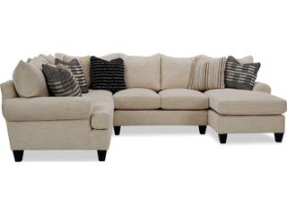 Paula Deen Upholstered Sectional Sofa