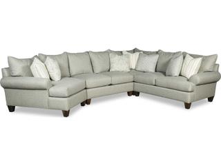 Paula Deen Upholstered Sectional Sofa