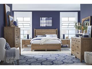 Pulaski Plum Creek Sierra Brown Dresser Mirror Landscape