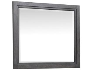 Pulaski Plum Creek Ravenwood Black Dresser Mirror Landscape