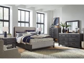 Pulaski Plum Creek Ravenwood Black Dresser Mirror Landscape