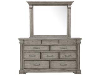 Pulaski Madison Ridge 10-Drawers Gray Hardwood Dresser
