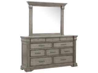 Pulaski Madison Ridge 10-Drawers Gray Hardwood Dresser