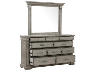 Pulaski Madison Ridge 10-Drawers Gray Hardwood Dresser
