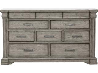 Pulaski Madison Ridge 10-Drawers Gray Hardwood Dresser