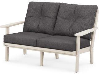 POLYWOOD® Lakeside Recycled Plastic Deep Seating Patio Loveseat