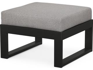 POLYWOOD® Edge Recycled Plastic Modular Outdoor Patio Ottoman