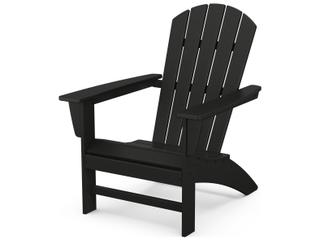 POLYWOOD® Nautical Recycled Plastic Patio Adirondack Chair