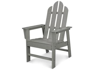 POLYWOOD® Long Island Recycled Plastic Adirondack Dining Arm Chair