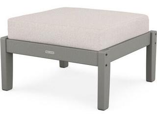 POLYWOOD® Martha Stewart by POLYWOOD® Chinoiserie Deep Seating Outdoor Patio Ottoman