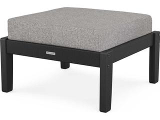 POLYWOOD® Martha Stewart by POLYWOOD® Chinoiserie Deep Seating Outdoor Patio Ottoman