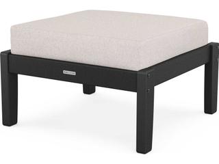 POLYWOOD® Martha Stewart by POLYWOOD® Chinoiserie Deep Seating Outdoor Patio Ottoman