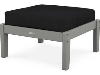 POLYWOOD® Martha Stewart by POLYWOOD® Chinoiserie Deep Seating Outdoor Patio Ottoman