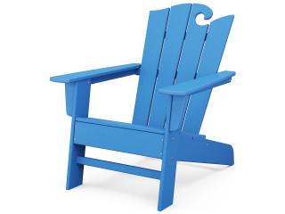 POLYWOOD® Wave Adirondack Right Chair Seat Replacement Cushion