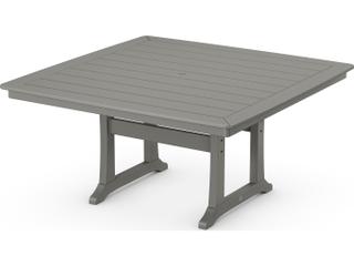 POLYWOOD® Nautical Recycled Plastic Square Patio Dining Table