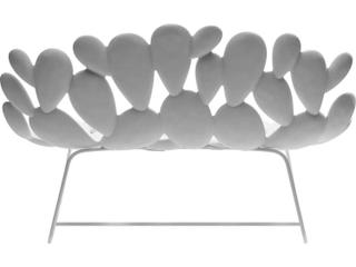 Qeeboo Outdoor Filicudi White Recycled Plastic Sofa