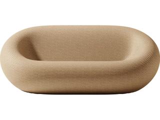 Nami Golden Sand Recycled Plastic Sofa